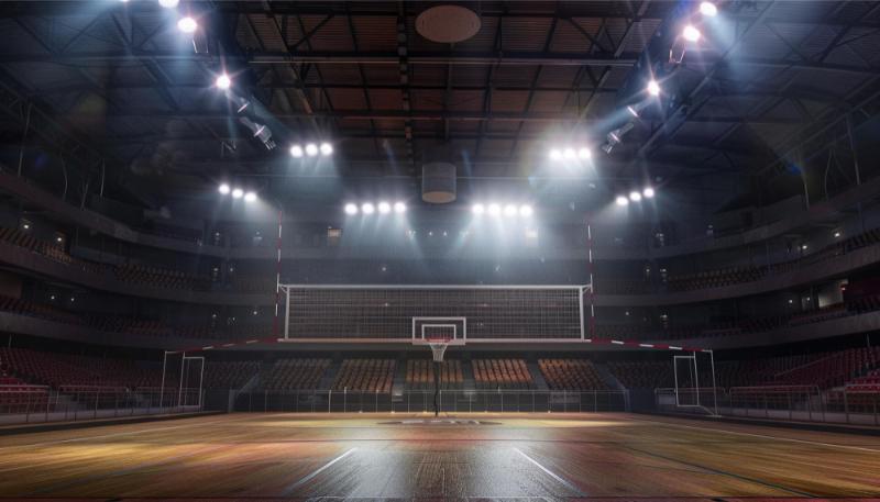 Sports Hall Lighting in Longbenton NE12 9