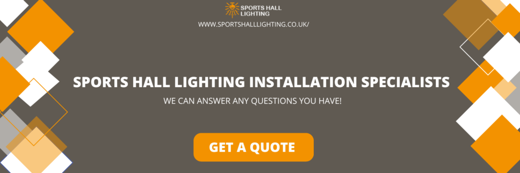 sports hall lighting installation specialists 